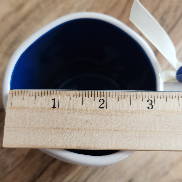 Rae Dunn Hanukkah Mug with Menorah Design and 'Happy Hanukkah' Writing - Picture 9 of 11
